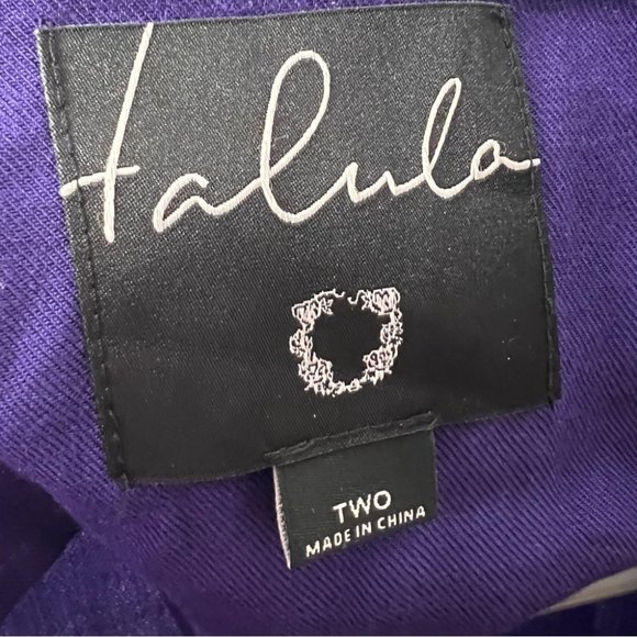 Talula Aritzia blazer purple business casual rare retro 2000s y2k. Size 2. - Picture 5 of 8